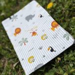 Θήκη βιβλιάριο με τα ζώα της ζούγκλας