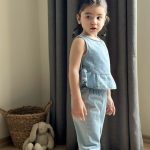 Girl jean set