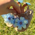 Χειροποίητα βρεφικά παπούτσια αγκαλιάς