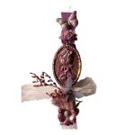 Χειροποίητη λαμπάδα με κερί σόγιας